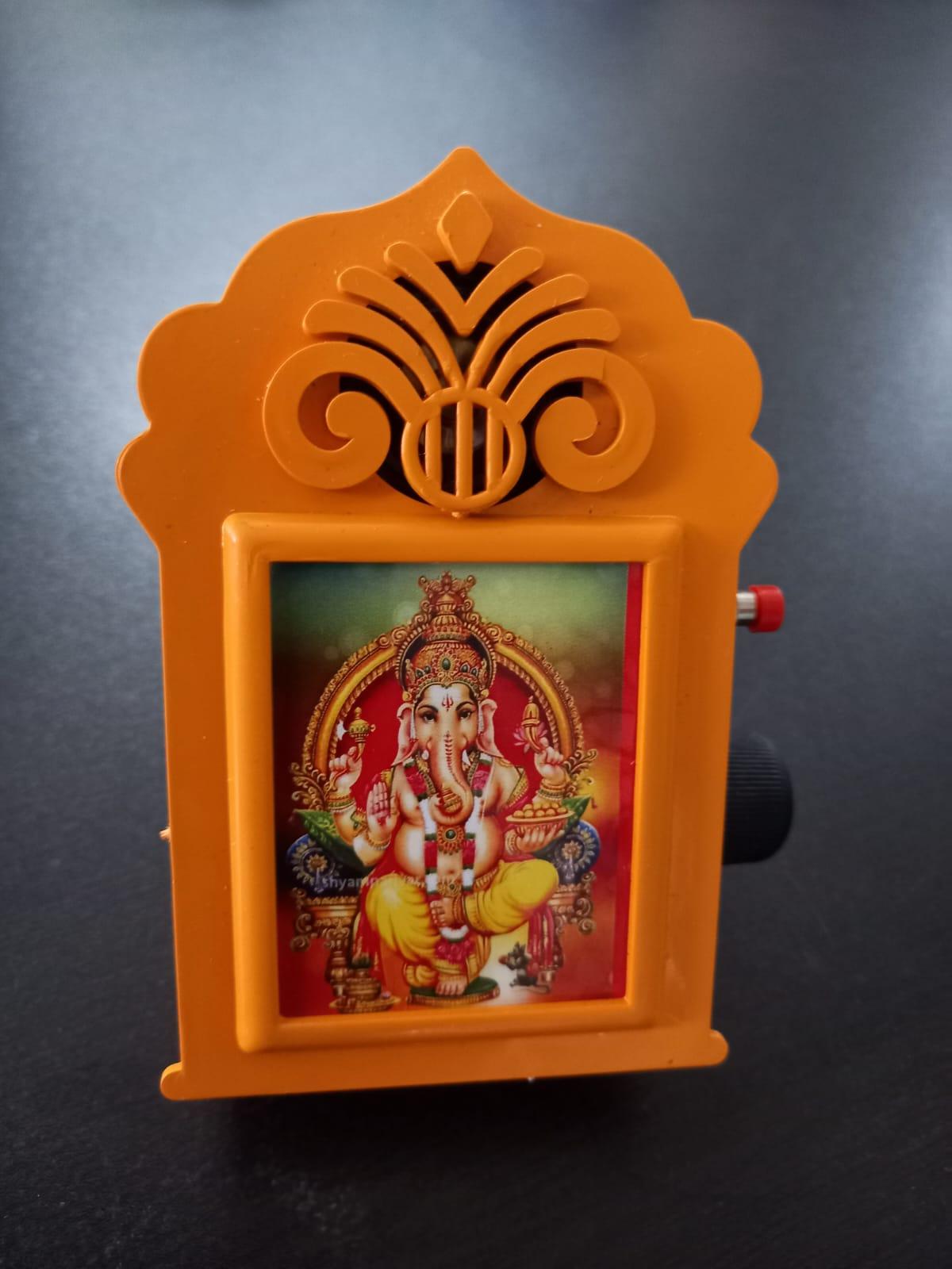 35 in 1 Ganesh Ji Mantra Device Mantra Chanting Bel